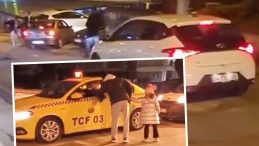 Y&uuml;zs&uuml;z S&uuml;r&uuml;c&uuml;ler: Kaldırımda Ara&ccedil; Kullanarak Yayalarla Tartıştılar