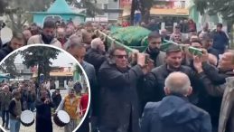 27 Yaşındaki Gen&ccedil; İ&ccedil;in Cenaze T&ouml;reninde Aile Geleneği: Davul ve Zurna &Ccedil;alındı