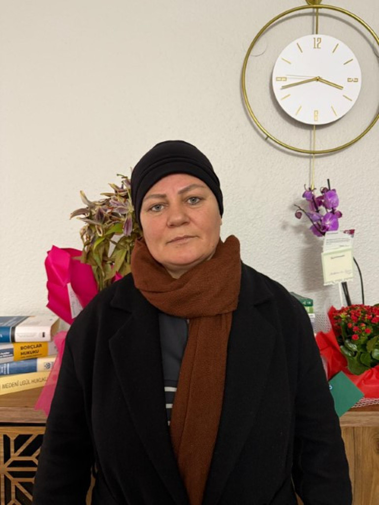 Oğulun durumunu anlatıyor