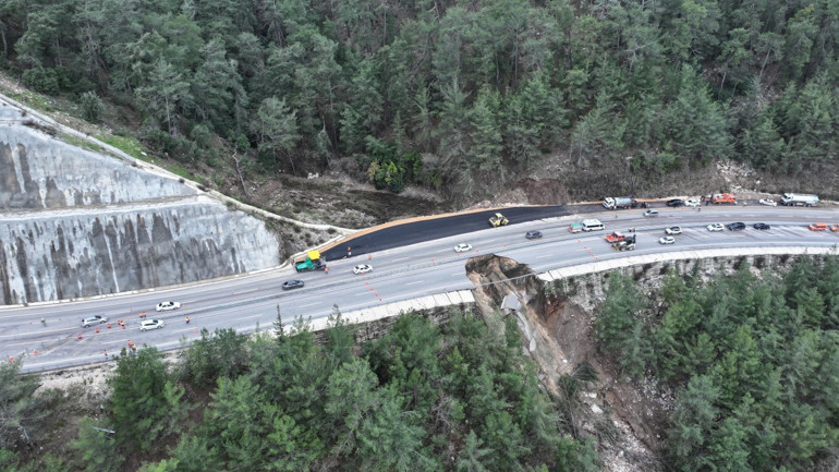 Yolda devam eden çalışmalar
