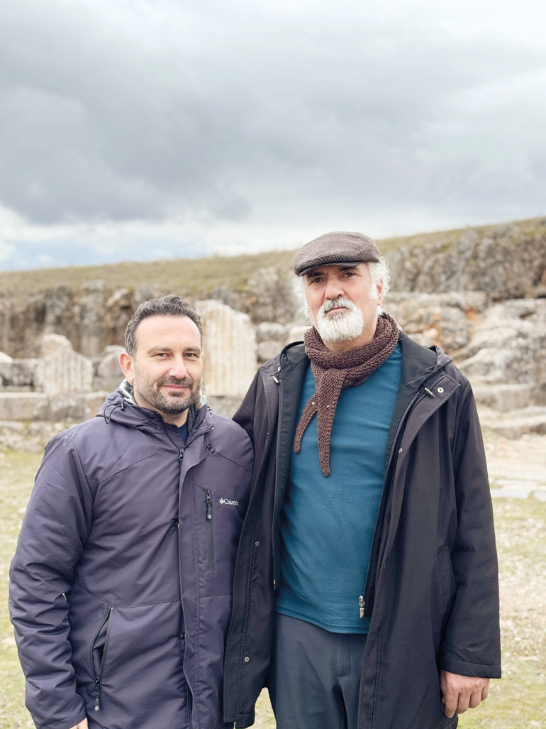 Antik kentteki kazı çalışmaları