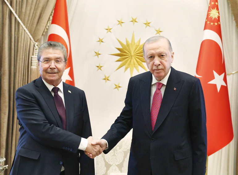 KKTC Başbakanı Kabulü