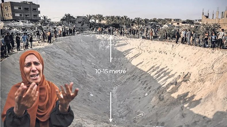 ABD Bombalarıyla 3 Bin Filistinli Hayatını Kaybetti