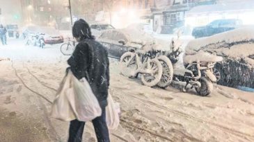 ABD'yi Vuran Şiddetli Kar Fırtınası