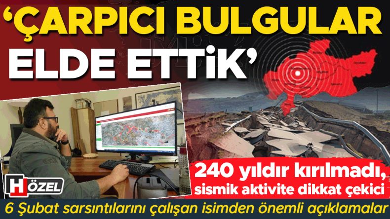 Acının &Uuml;&ccedil;&uuml;nc&uuml; Yıld&ouml;n&uuml;m&uuml;: &lsquo;&Ccedil;arpıcı Bulgular Elde Ettik&rsquo; | 240 Yıldır Kırılmadı, Sismik Aktivite Dikkat &Ccedil;ekici