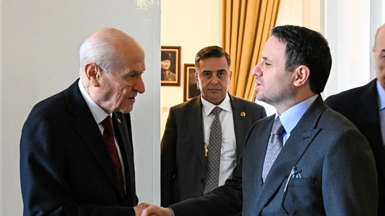 Adalet Bakanı Gürlek, MHP Genel Başkanı Bahçeli'yi Ziyaret Etti
