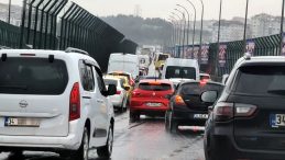 Akşam Saatlerinde Toz Taşımalı Yağmur, Trafik Yoğunluğunu Y&uuml;zde 89'a Y&uuml;kseltti