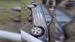 Amasya'da Kamyonet Menfeze Devrildi: 3 Yaralı