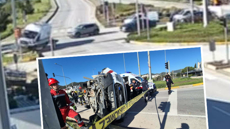 Ambulans Devrildi: 4 Yaralı