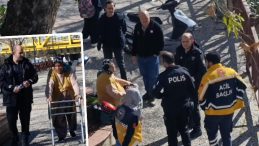 Antalya'da ırmağa atlamak isteyen kadın son anda kurtarıldı! 'Beni sığınma evine g&ouml;t&uuml;r&uuml;n' diye yalvardı