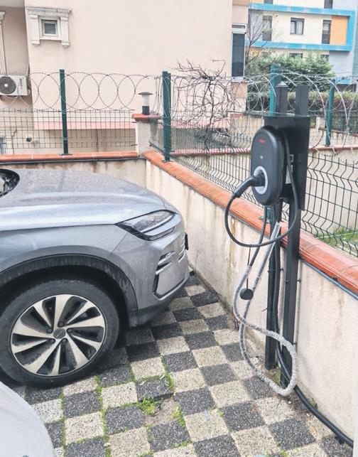 Kaçak şarj istasyonu