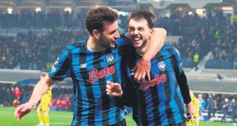 Atalanta'dan Harika Bir D&ouml;n&uuml;ş
