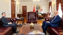 Bakan Ersoy'dan Bakan G&uuml;rlek'e Ziyaret