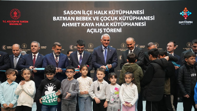 Bakan Ersoy'dan Batman'a kültür atılımı! 'Yaşayan Kütüphane' vizyonu genişliyor