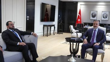 Bakan Fidan, Katar Devlet Bakanı Al-Khulaifi ile bir araya geldi