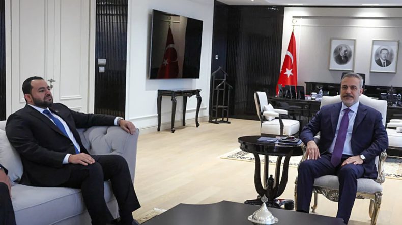 Bakan Fidan, Katar Devlet Bakanı Al-Khulaifi ile bir araya geldi