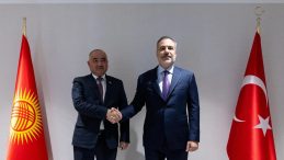 Bakan Fidan, Kırgızistan Meclis Başkanı ile G&ouml;r&uuml;şme Ger&ccedil;ekleştirdi