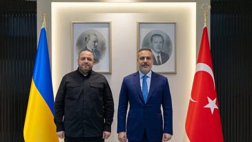 Bakan Fidan, Ukrayna Milli G&uuml;venlik ve Savunma Konseyi Sekreteri ile G&ouml;r&uuml;şt&uuml;