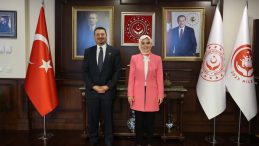 Bakan G&ouml;ktaş, Suudi Arabistan'ın Ankara B&uuml;y&uuml;kel&ccedil;isi Abualnasr ile G&ouml;r&uuml;şt&uuml;