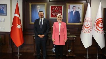 Bakan G&ouml;ktaş, Suudi Arabistan'ın Ankara B&uuml;y&uuml;kel&ccedil;isi Abualnasr ile G&ouml;r&uuml;şt&uuml;