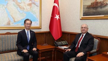Bakan G&uuml;ler, Japonya'nın Ankara B&uuml;y&uuml;kel&ccedil;isi ile Buluştu!