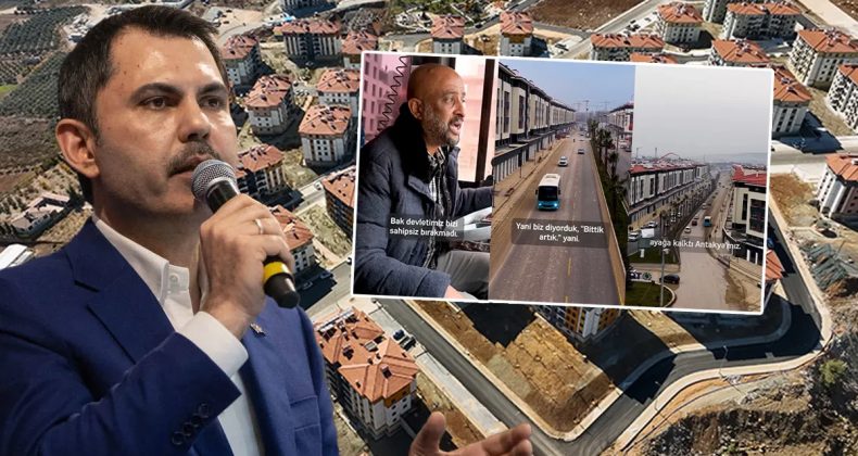 Bakan Kurum Antakyalı Otob&uuml;s Şof&ouml;r&uuml;n&uuml;n Hikayesini Paylaştı: Bittik Denilen Yerde Ayağa Kalktık