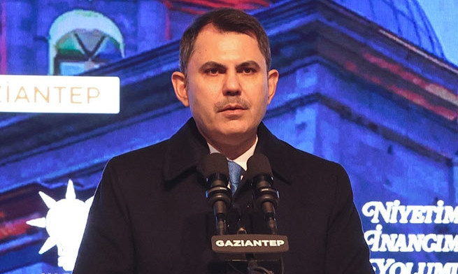 Bakan Kurum, Nurdağı'nda İlk Evim İlk İftarım Programında A&ccedil;ıklamalarda Bulundu