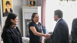 Bakan Tun&ccedil;&rsquo;tan Atlas &Ccedil;ağlayan&rsquo;ın ailesine ziyaret