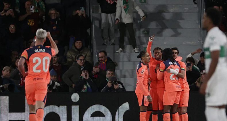 Barcelona, Elche'yi Deplasmanda Ge&ccedil;ti!