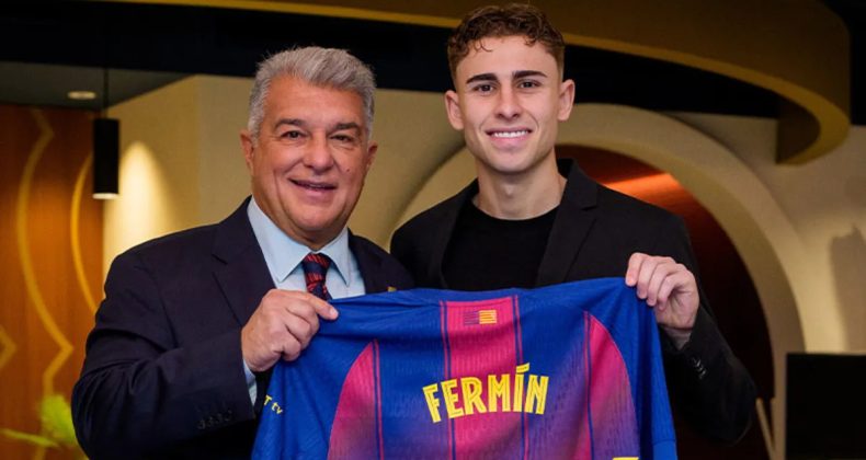 Barcelona, Fermin Lopez ile Sözleşmesini Uzattı!