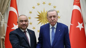 Başkan Erdoğan, Kırgızistan Parlamento Başkanı'nı Ağırladı!
