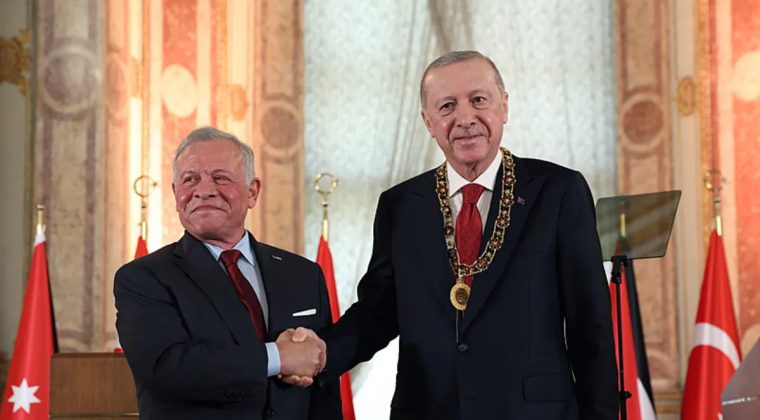 Başkan Erdoğan, &Uuml;rd&uuml;n Kralı II. Abdullah ile Bir Araya Geldi