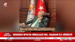 Başkan Erdoğan'dan Mihalgazi Belediye Başkanı Zeynep G&uuml;neş Akg&uuml;n'e Destek Telefonu