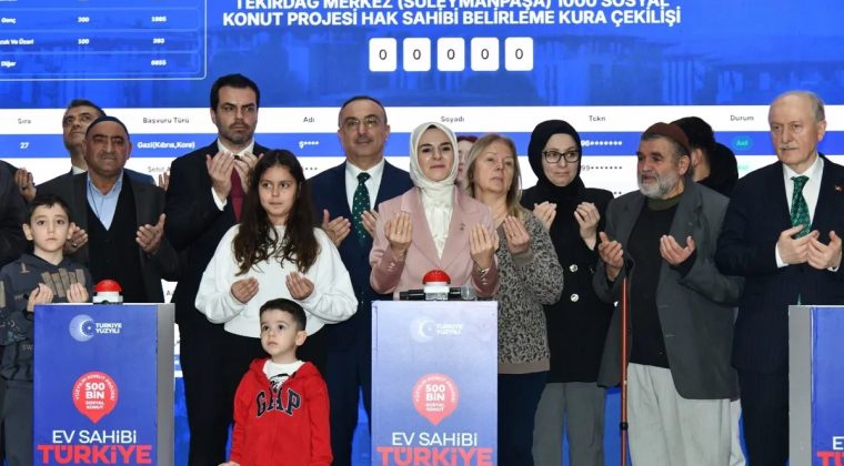 Başkan Erdoğan&rsquo;dan Tekirdağ&rsquo;a g&uuml;&ccedil;l&uuml; mesaj! Ev sahibi T&uuml;rkiye hedefine kararlılıkla ilerliyoruz