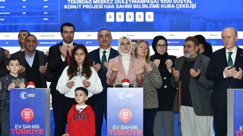 Başkan Erdoğan’dan Tekirdağ’a güçlü mesaj! Ev sahibi Türkiye hedefine kararlılıkla ilerliyoruz