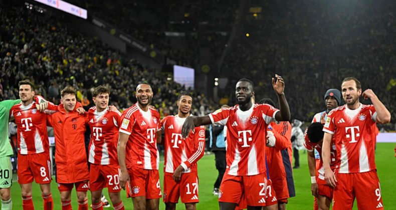 Bayern M&uuml;nih, Borussia Dortmund deplasmanında galip!