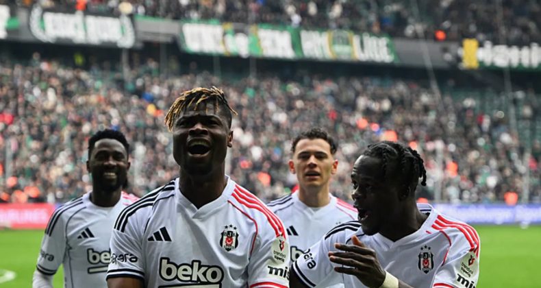 Beşiktaş, Kocaeli&rsquo;de Zafere Ulaşmayı Başardı! Agbadou&rsquo;nun Gol&uuml; ile 3 Puanı Aldı