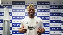 Beşiktaş'ta Emmanuel Agbadou Sağlık Kontrol&uuml;nden Ge&ccedil;ti!