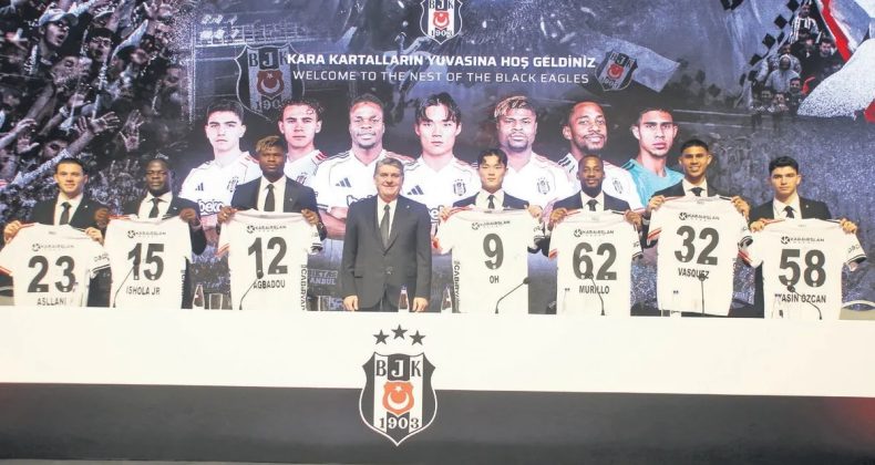 Beşiktaş'ta İmza T&ouml;reni Heyecanı!
