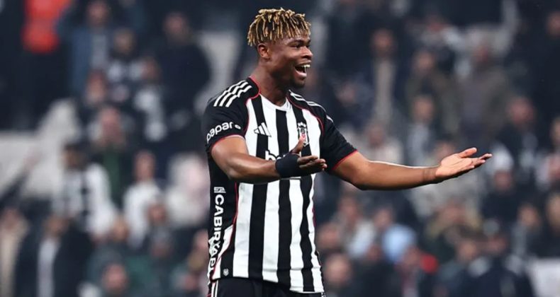 Beşiktaş'ta yeni transfer Emmanuel Agbadou'dan ilk ma&ccedil;ında asist sevinci!