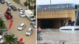 Bir Kent Felaketi Yaşandı! Metrekareye 138 Kilogram Yağış D&uuml;şt&uuml;, Yollar G&ouml;le D&ouml;nd&uuml;