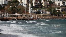 Bodrum'da Okullar Bir G&uuml;n Tatil Edildi