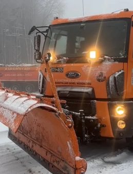 Bolu Dağı Beyaza B&uuml;r&uuml;nd&uuml;: Kar Kalınlığı 10 Santimetreye Ulaştı