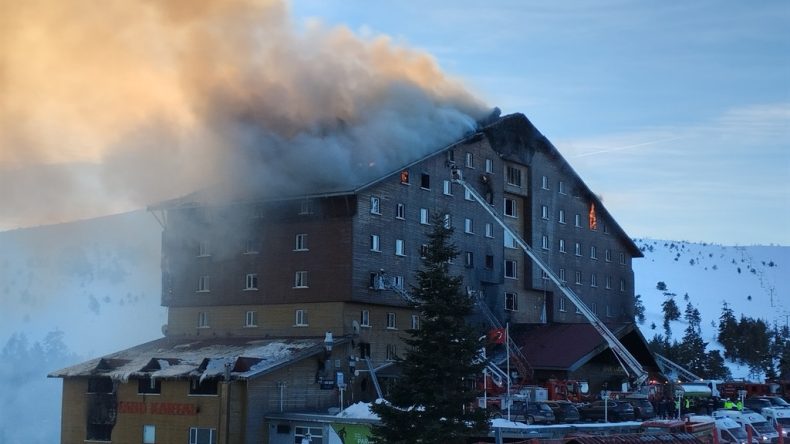 Bolu'daki Otel Yangını Davası İstinafa Taşındı