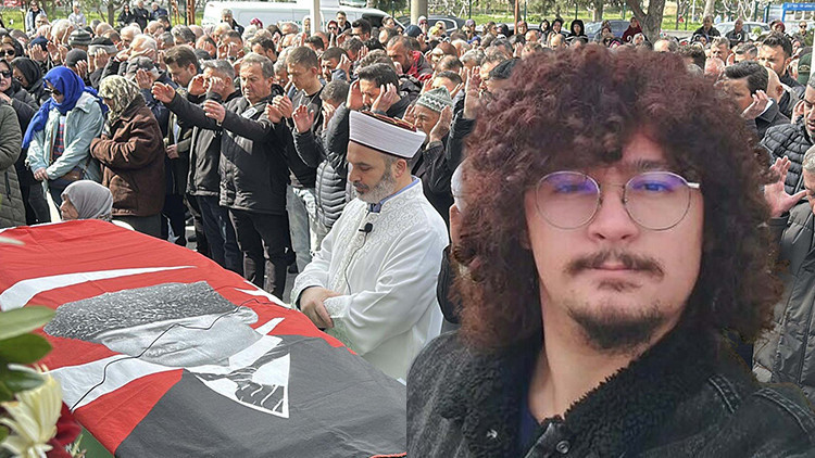 Bulgaristan'da hayatını kaybeden Berk, memleketinde toprağa verildi