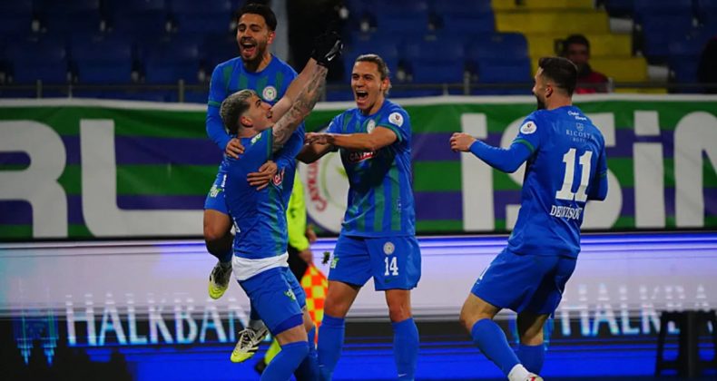 &Ccedil;aykur Rizespor, Kocaelispor'u 2-0 ile Ge&ccedil;ti!