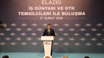Cevdet Yılmaz Elazığ'da Ekonomik Verileri Paylaştı