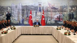 Cumhurbaşkanı Erdoğan, ASKON Y&ouml;netim Kurulu &Uuml;yelerini Ağırladı