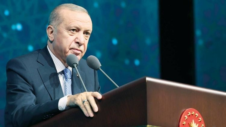 Cumhurbaşkanı Erdoğan, TOBB Başkanı Hisarcıklıoğlu'nu Ağırladı