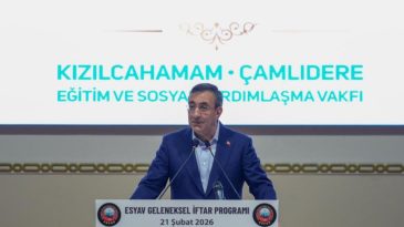Cumhurbaşkanı Yardımcısı Cevdet Yılmaz: Hem G&uuml;&ccedil;l&uuml; Olacağız, Hem Haklı Olacağız